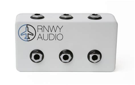 trs junction box|Introducing the Runway Audio TRS junction box.